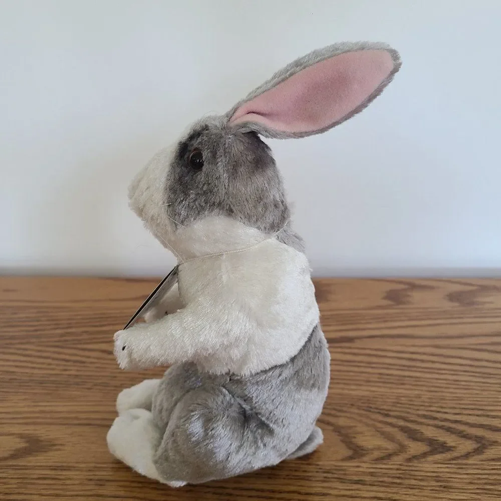 Blockbuster Video Carl Floppyfeet Stuffed Animal Bunny Rabbit Vintage From 2002